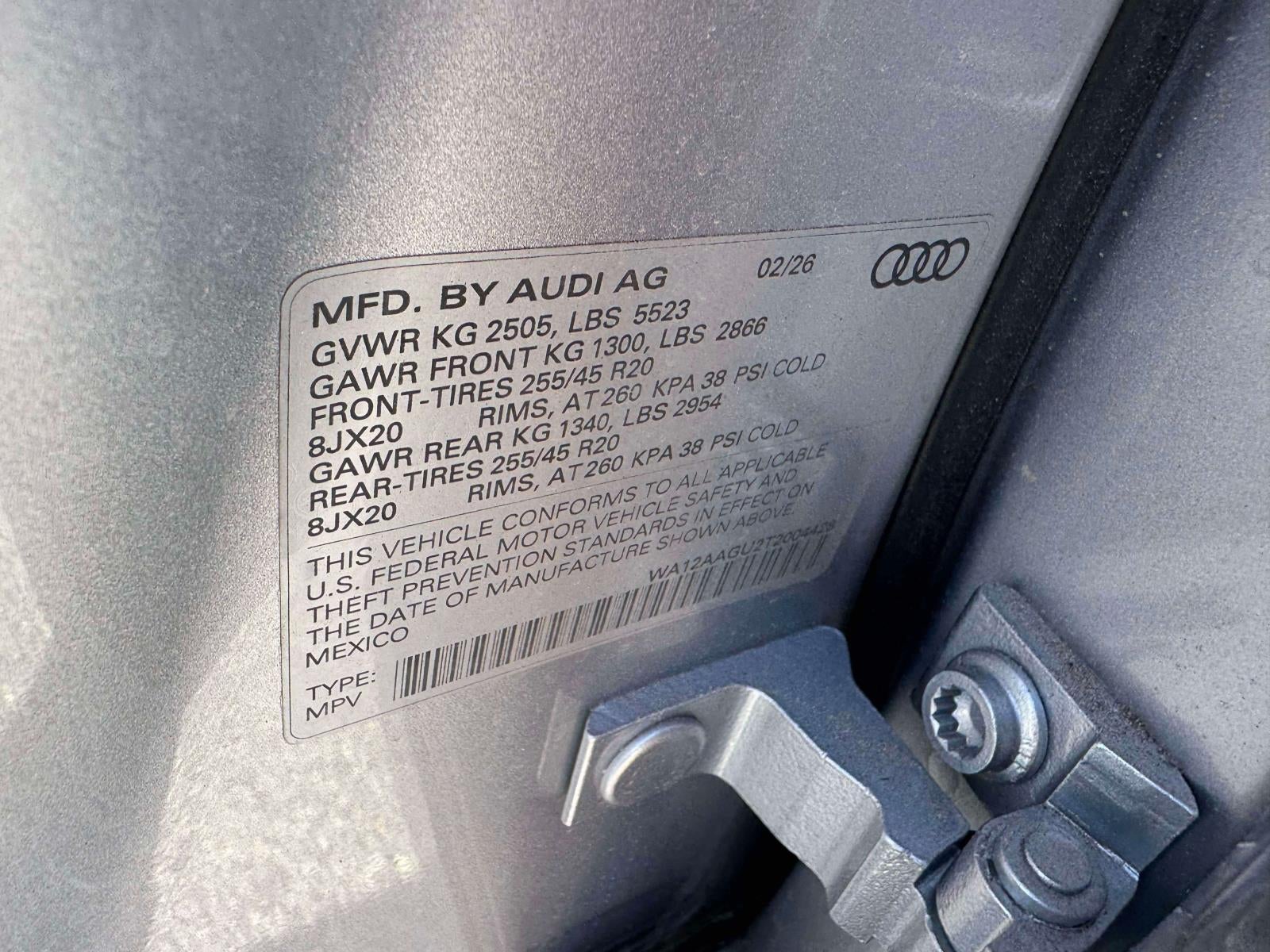 2026 Audi Q5 2.0T Premium Plus