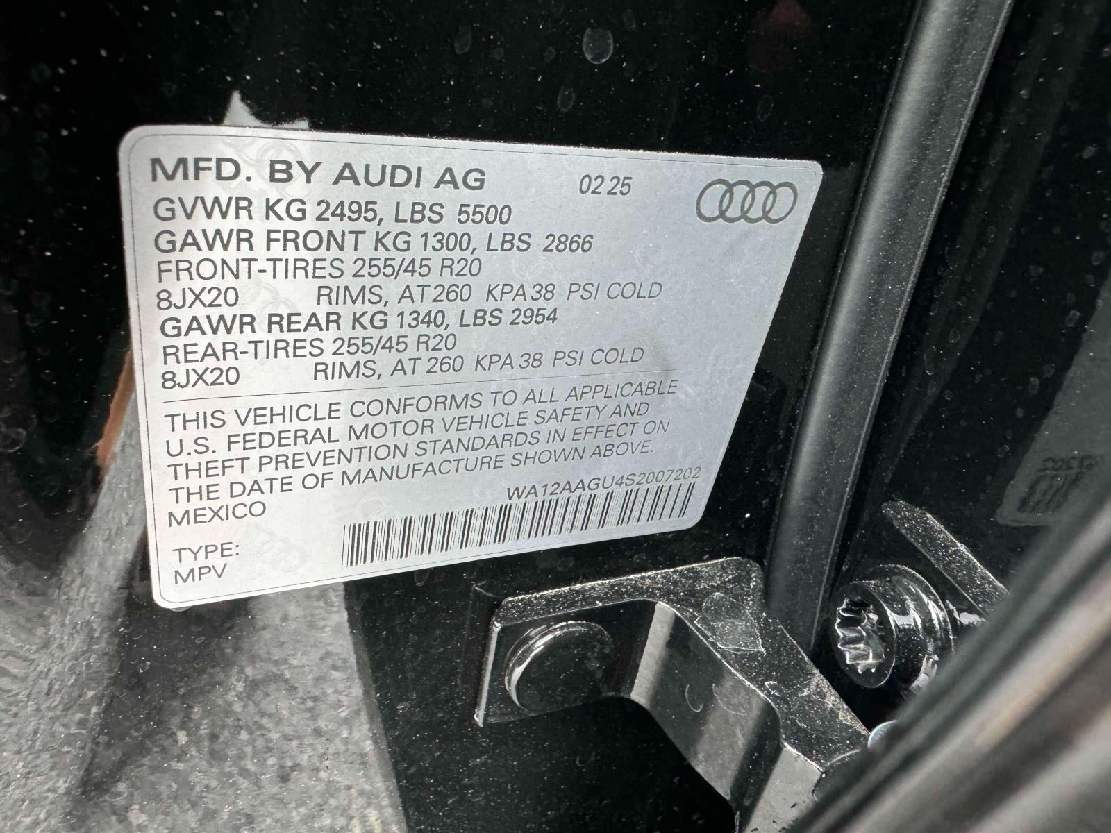 2025 Audi Q5 2.0T Premium