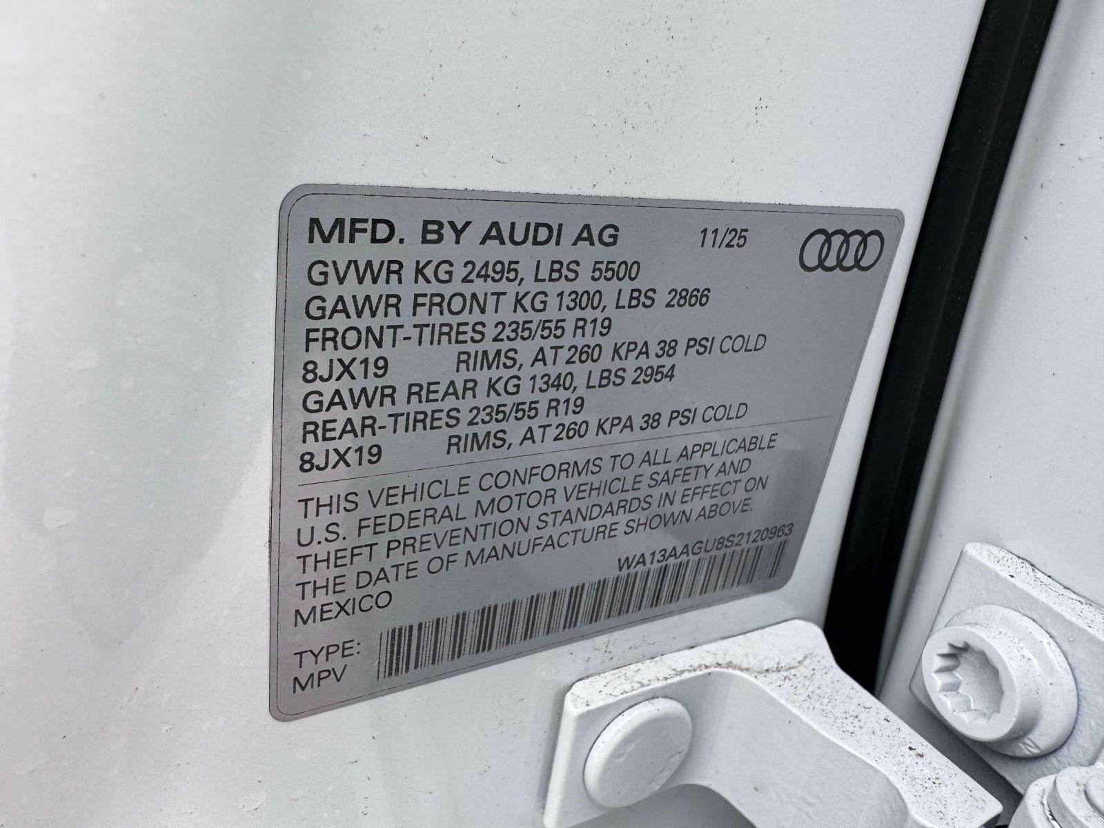 2025 Audi Q5 2.0T Prestige