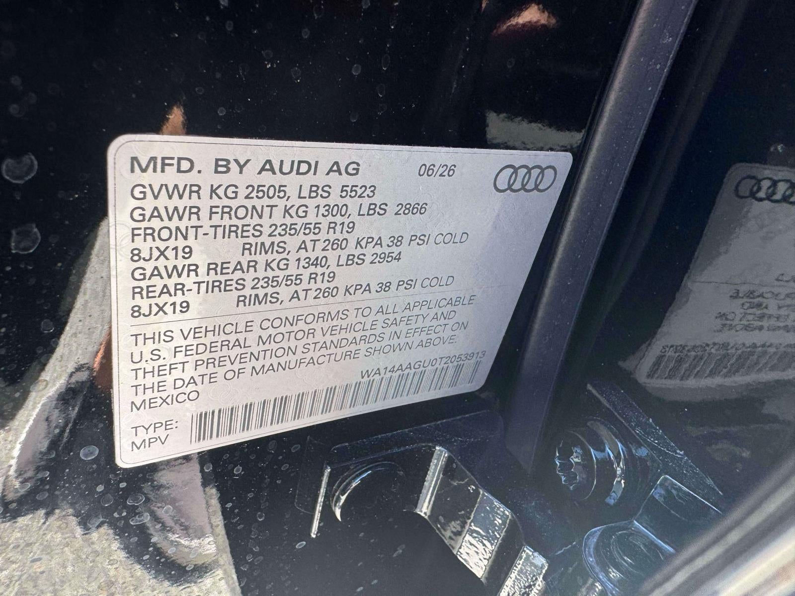 2026 Audi Q5 Premium 2.0 TFSI quattro