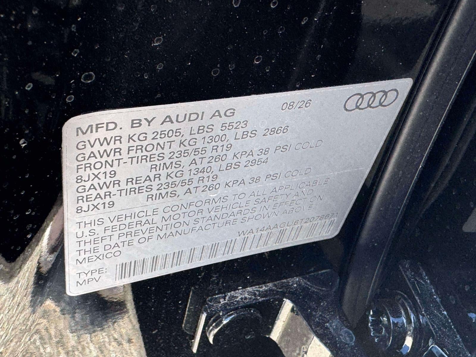 2026 Audi Q5 Premium