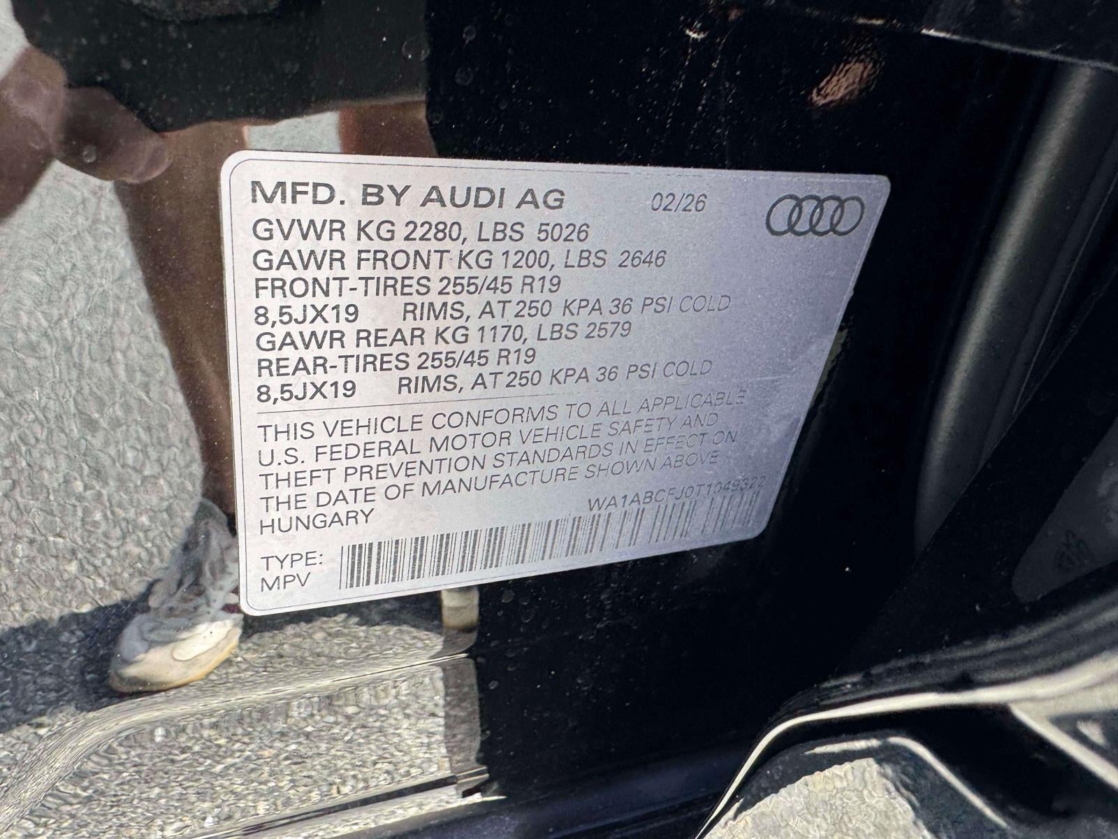 2026 Audi Q3 S line