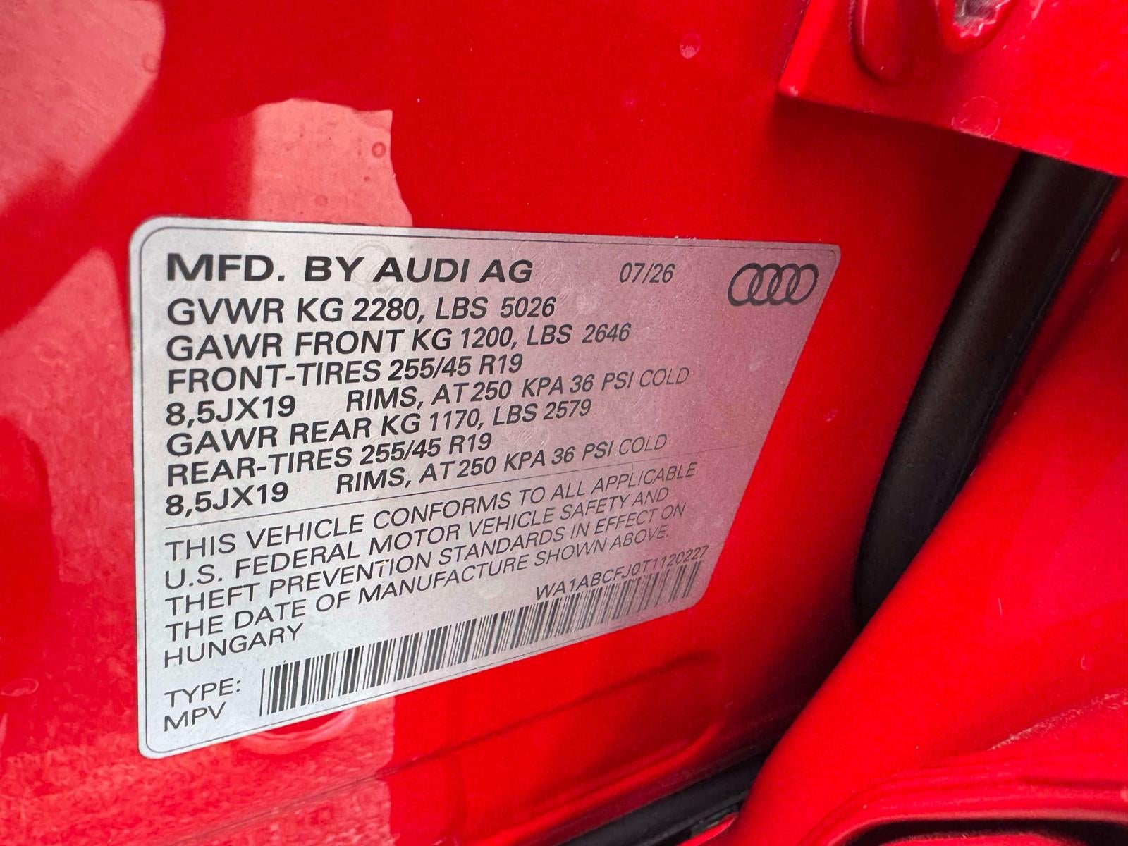 2026 Audi Q3 S line quattro