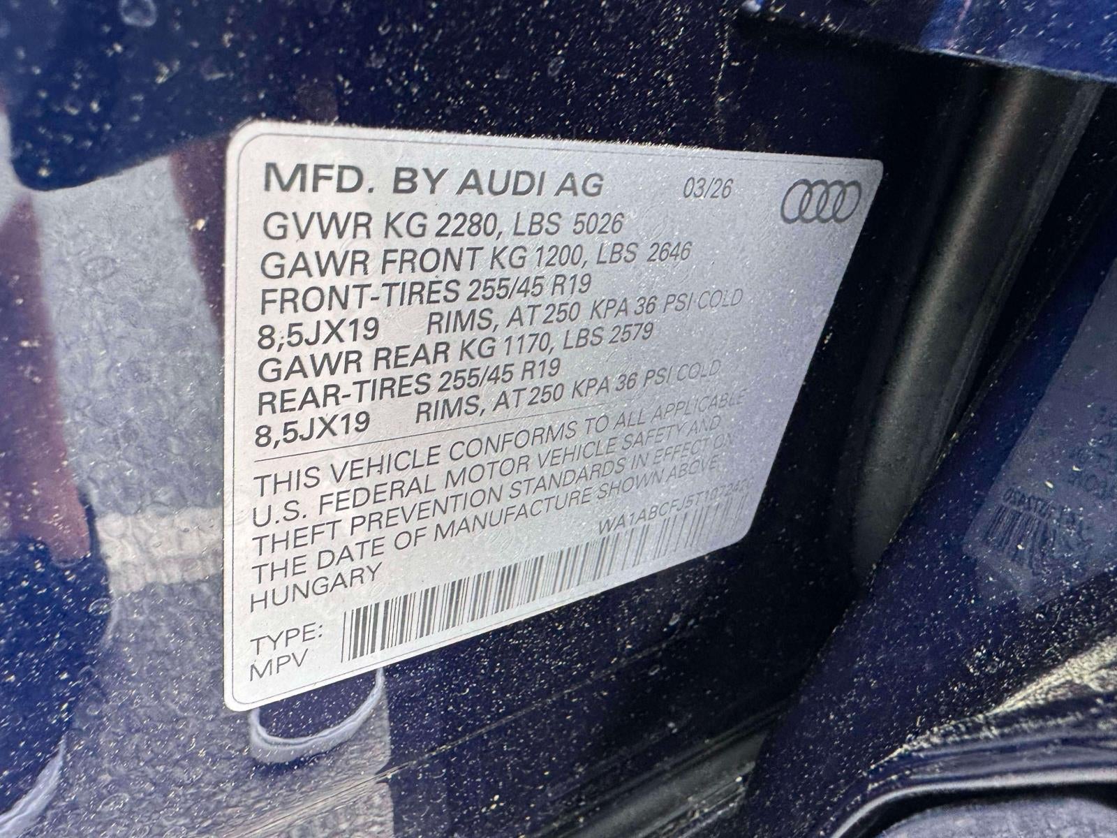 2026 Audi Q3 S line quattro