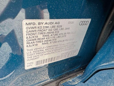 2026 Audi Q3 S line