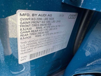 2026 Audi Q3 S line quattro