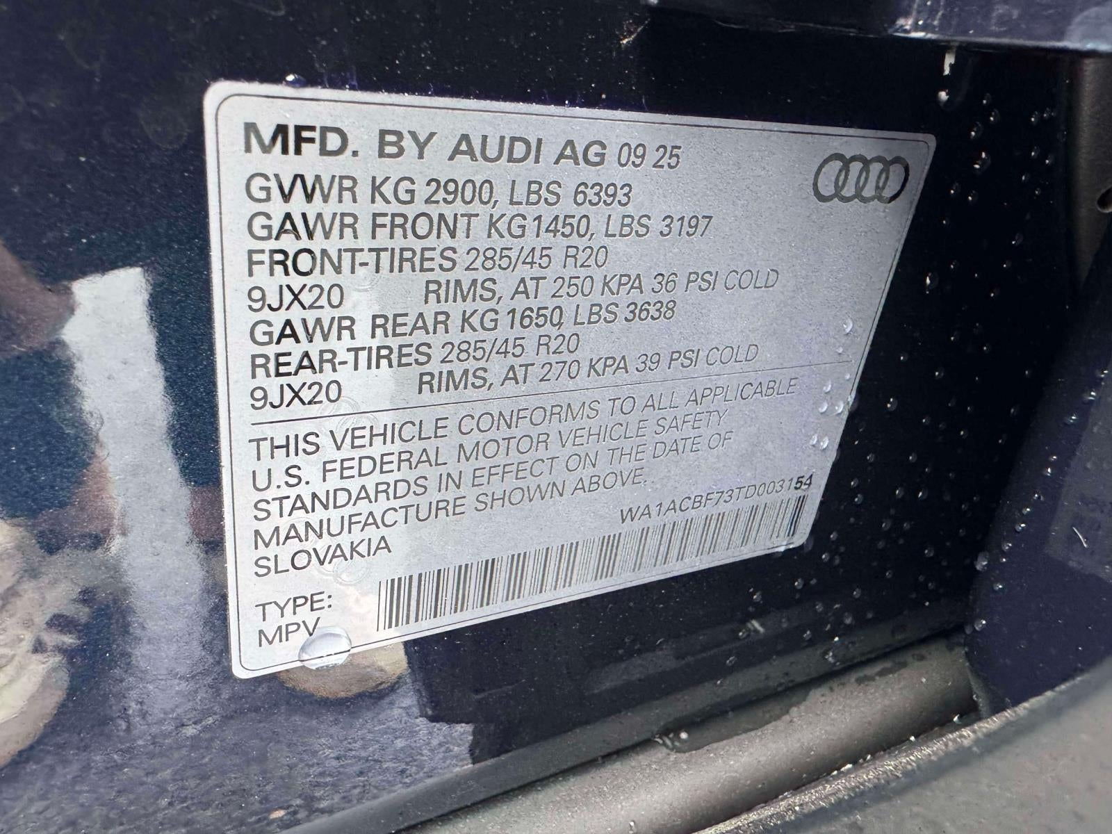 2026 Audi Q7 45 Premium