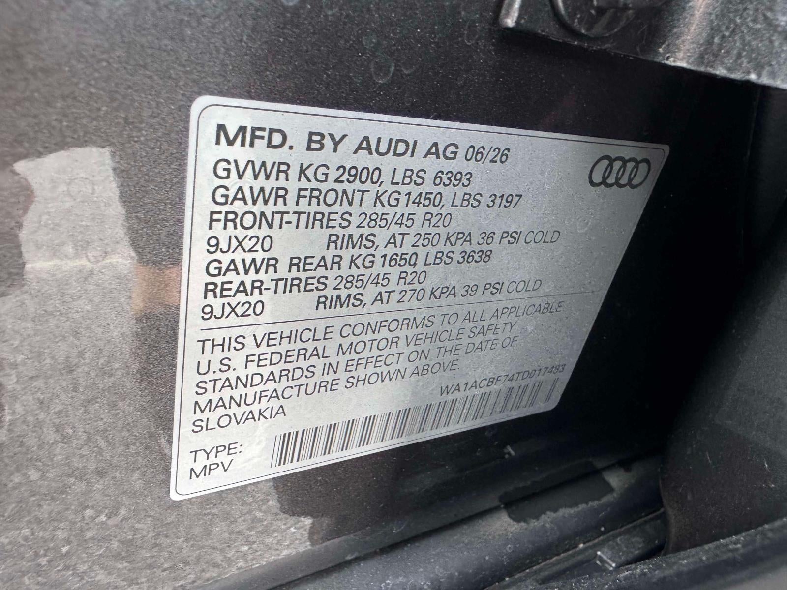 2026 Audi Q7 45 Premium