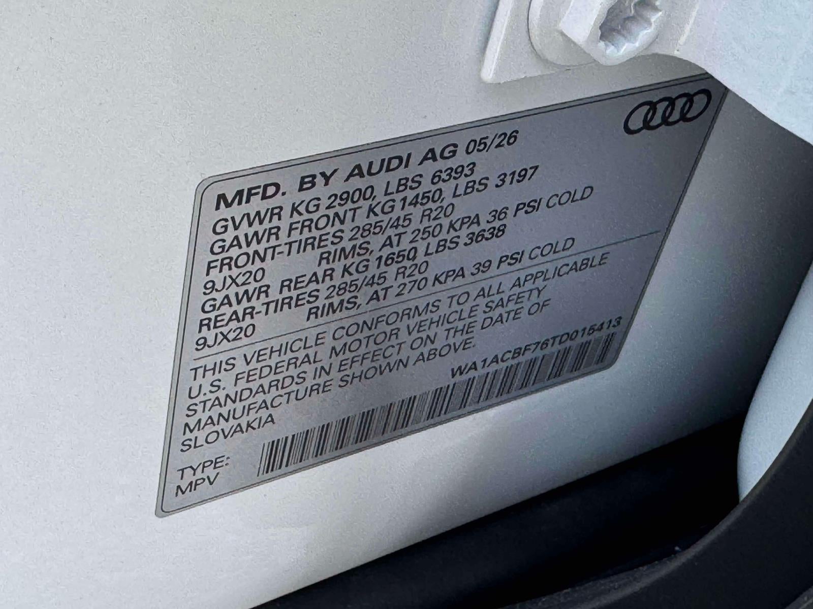 2026 Audi Q7 45 Premium