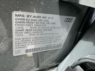2025 Audi Q3 Premium