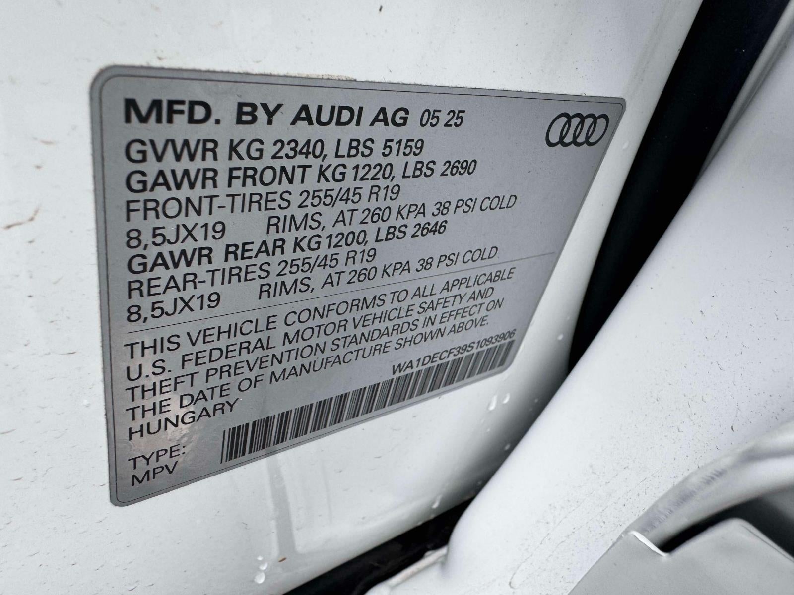 2025 Audi Q3 Premium