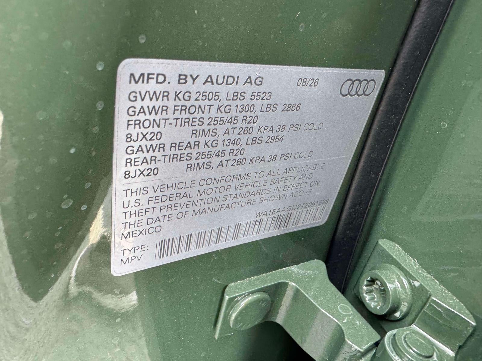 2026 Audi Q5 Sportback 2.0T Premium Plus