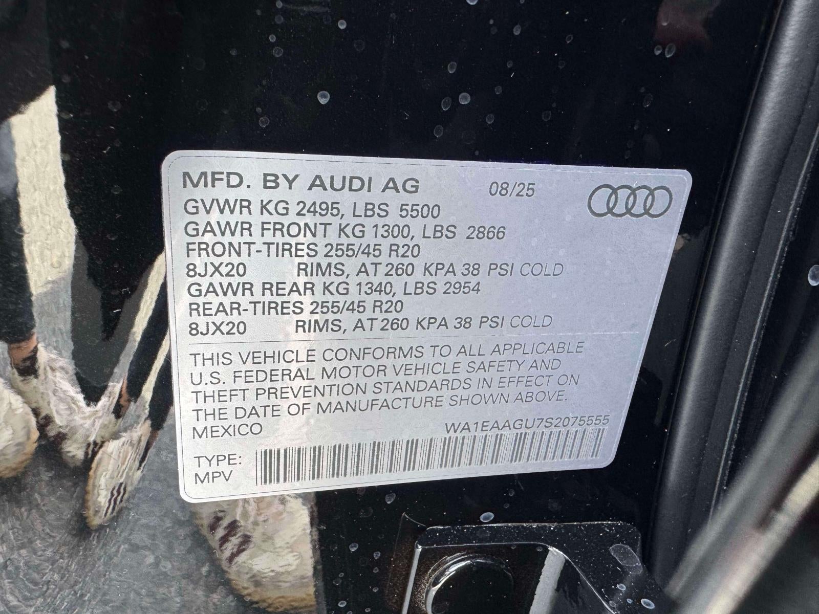 2025 Audi Q5 Sportback Premium Plus
