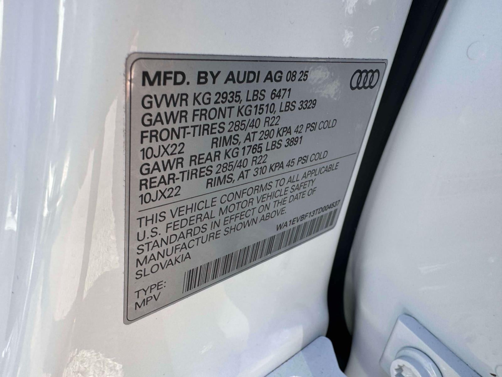 2026 Audi Q8 Premium Plus