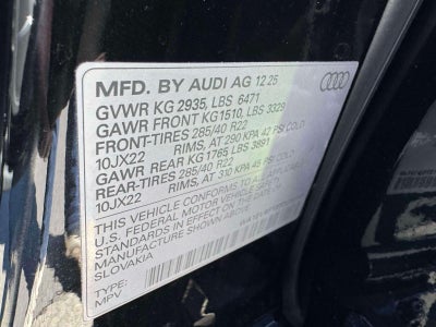 2026 Audi Q8 Premium Plus