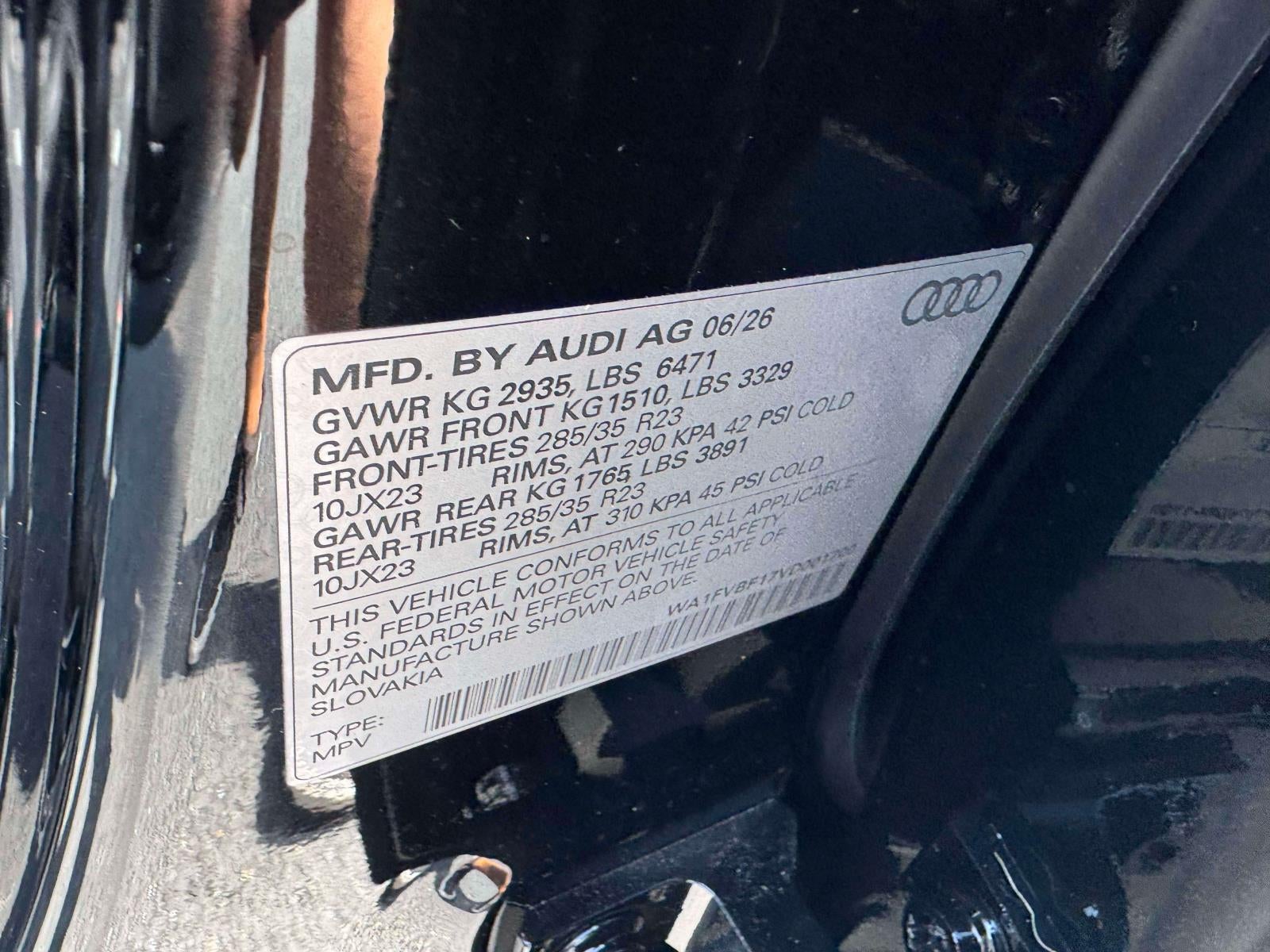 2027 Audi Q8 Prestige quattro