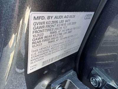 2026 Audi Q8 Prestige
