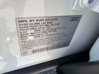 2026 Audi Q7 45 Premium Plus
