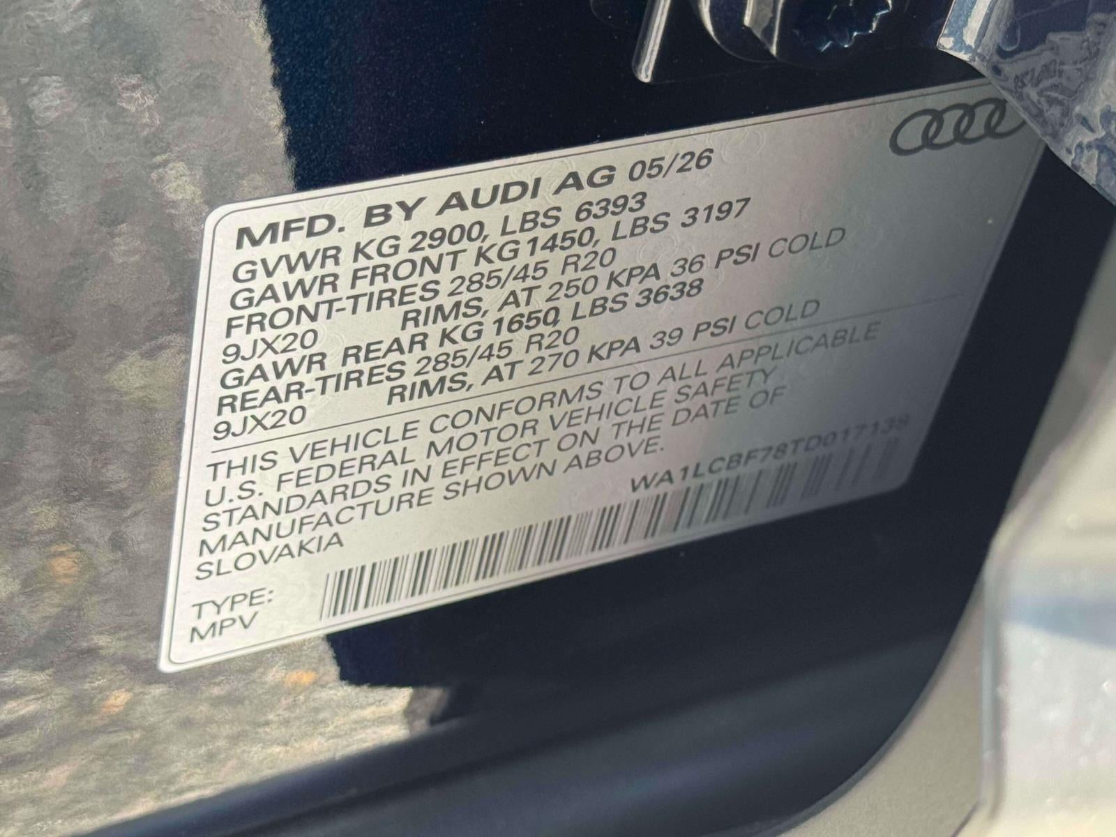 2026 Audi Q7 45 Premium Plus