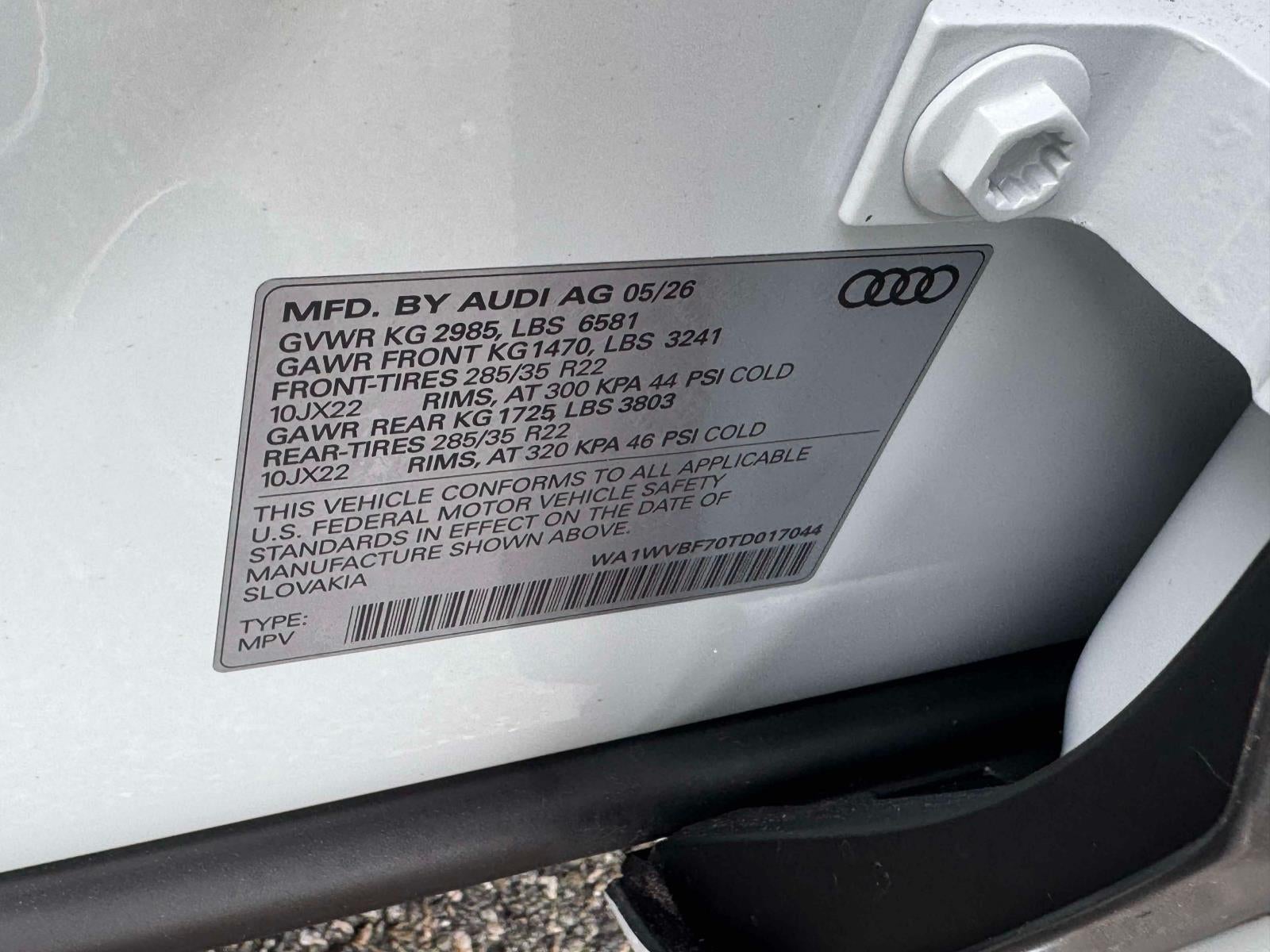 2026 Audi Q7 55 Premium