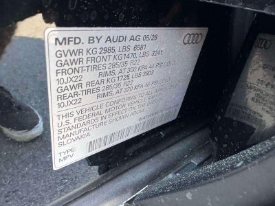 2026 Audi Q7 55 Premium