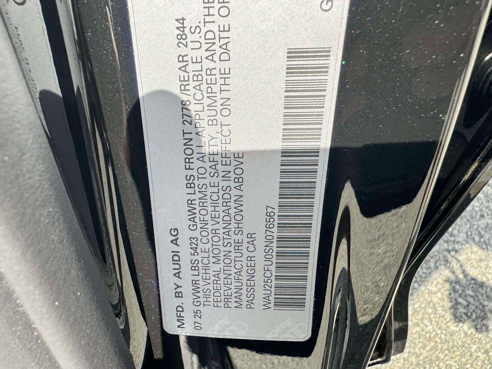 2025 Audi S5 3.0T Premium Plus