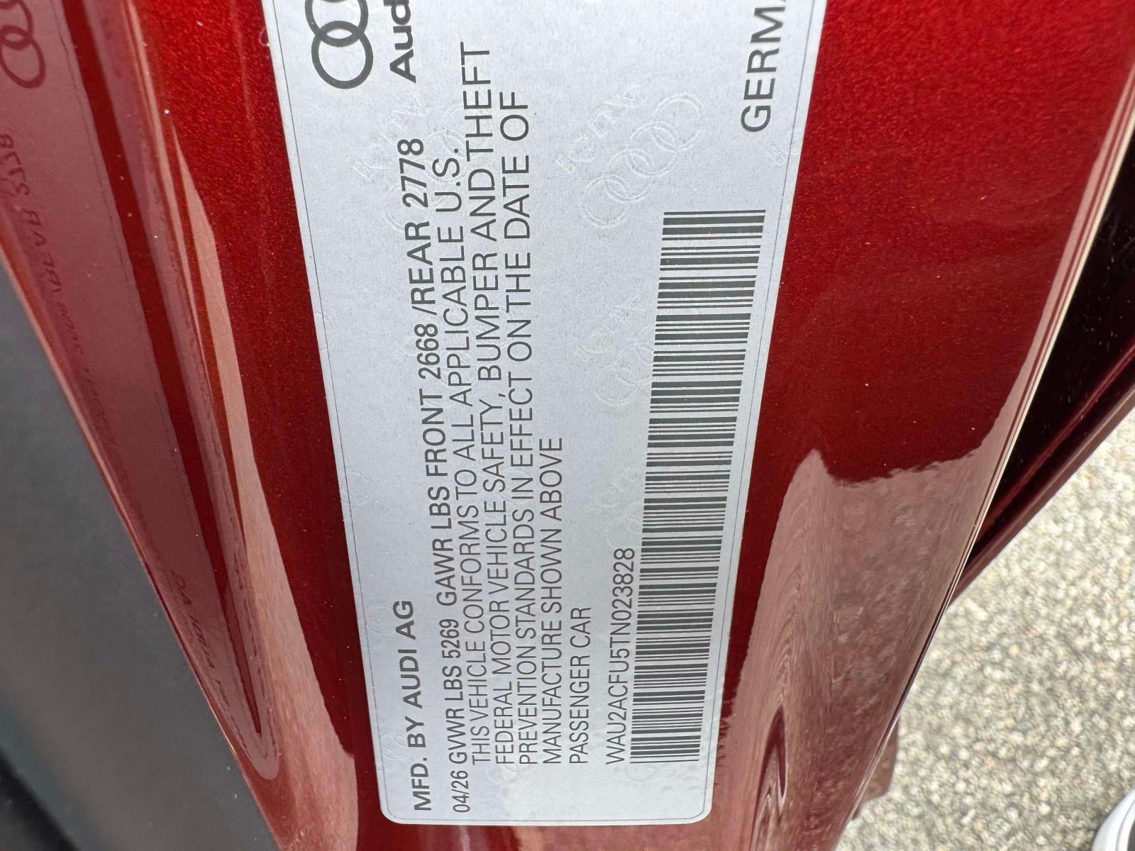 2026 Audi A5 Premium Plus 2.0 TFSI quattro