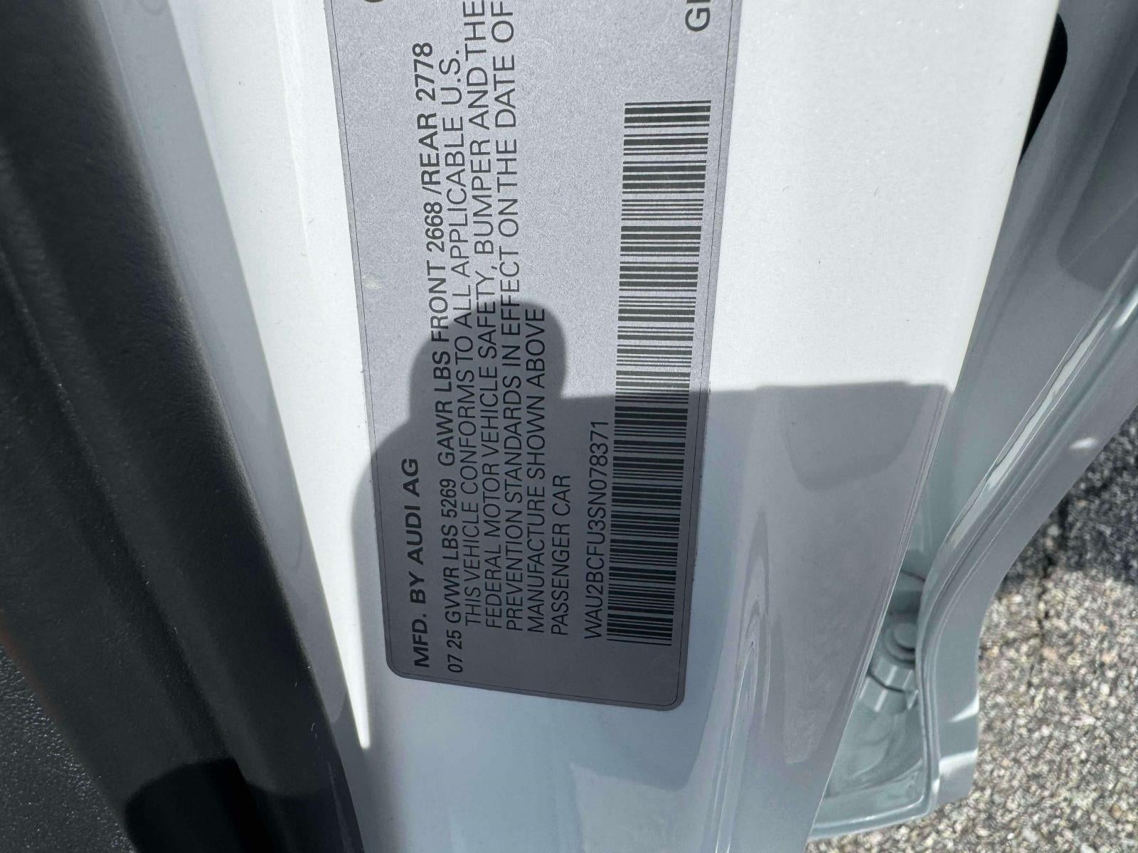 2025 Audi A5 Premium Plus