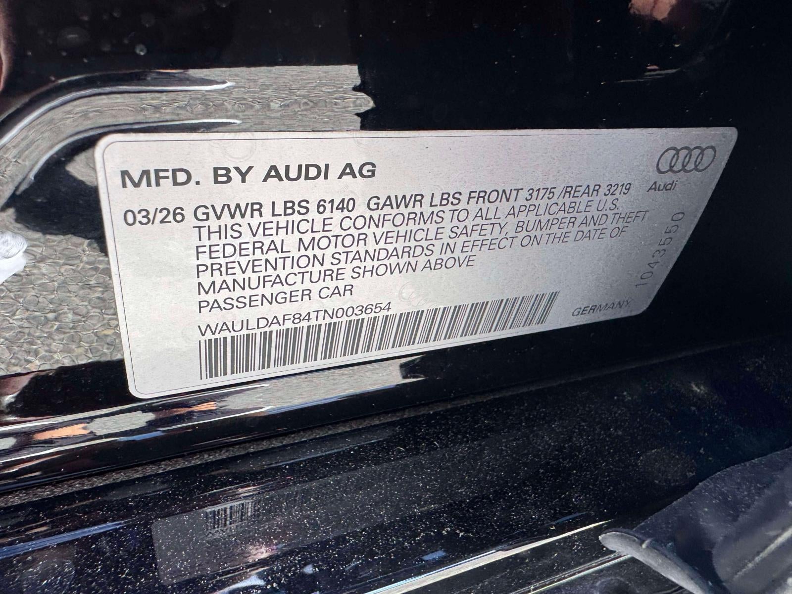 2026 Audi A8 L quattro