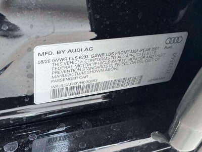 2027 Audi S8 4.0T