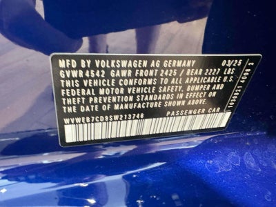 2025 Volkswagen Golf R 2.0T