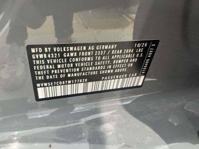 2026 Volkswagen Golf GTI SE