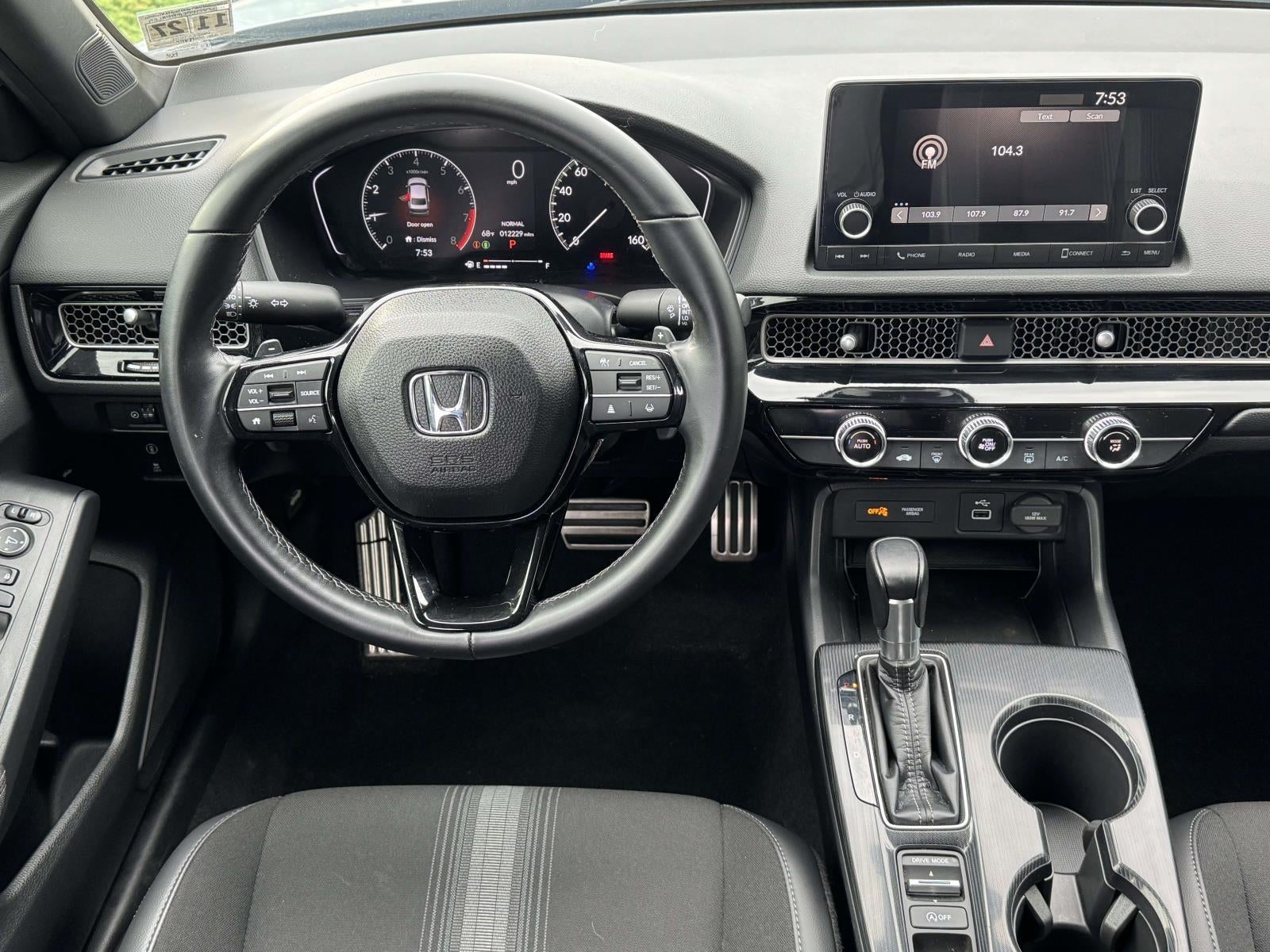 2022 Honda Civic Sedan Sport CVT