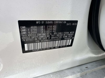 2025 Subaru Legacy Limited AWD