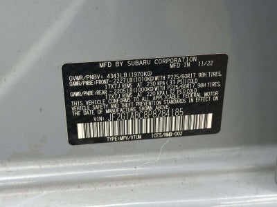 2023 Subaru Crosstrek CVT