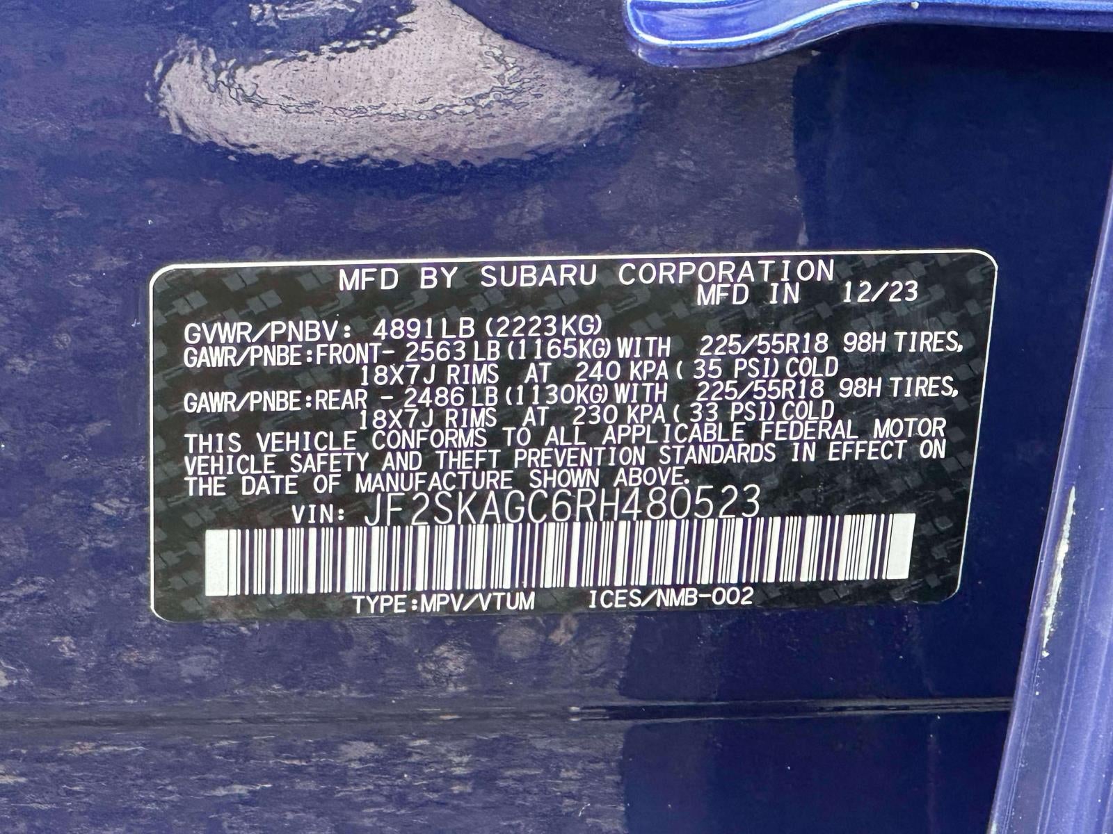 2024 Subaru Forester Sport AWD