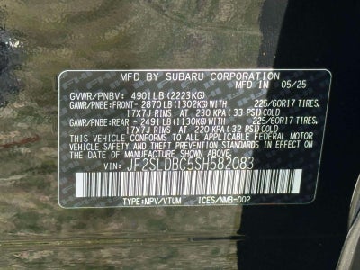 2025 Subaru Forester Premium AWD