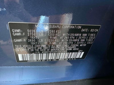 2024 Subaru Outback Touring XT AWD