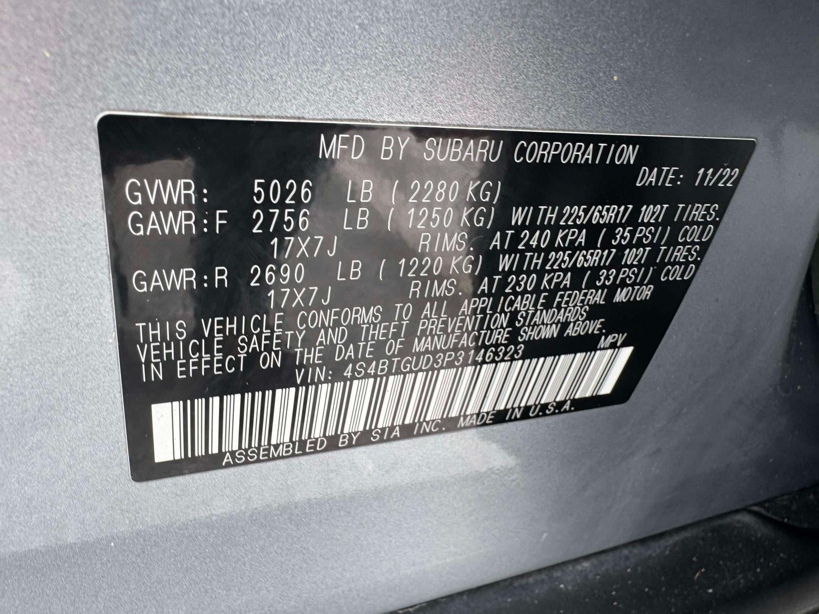 2023 Subaru Outback Wilderness CVT