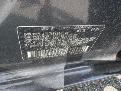2025 Subaru Impreza AWD