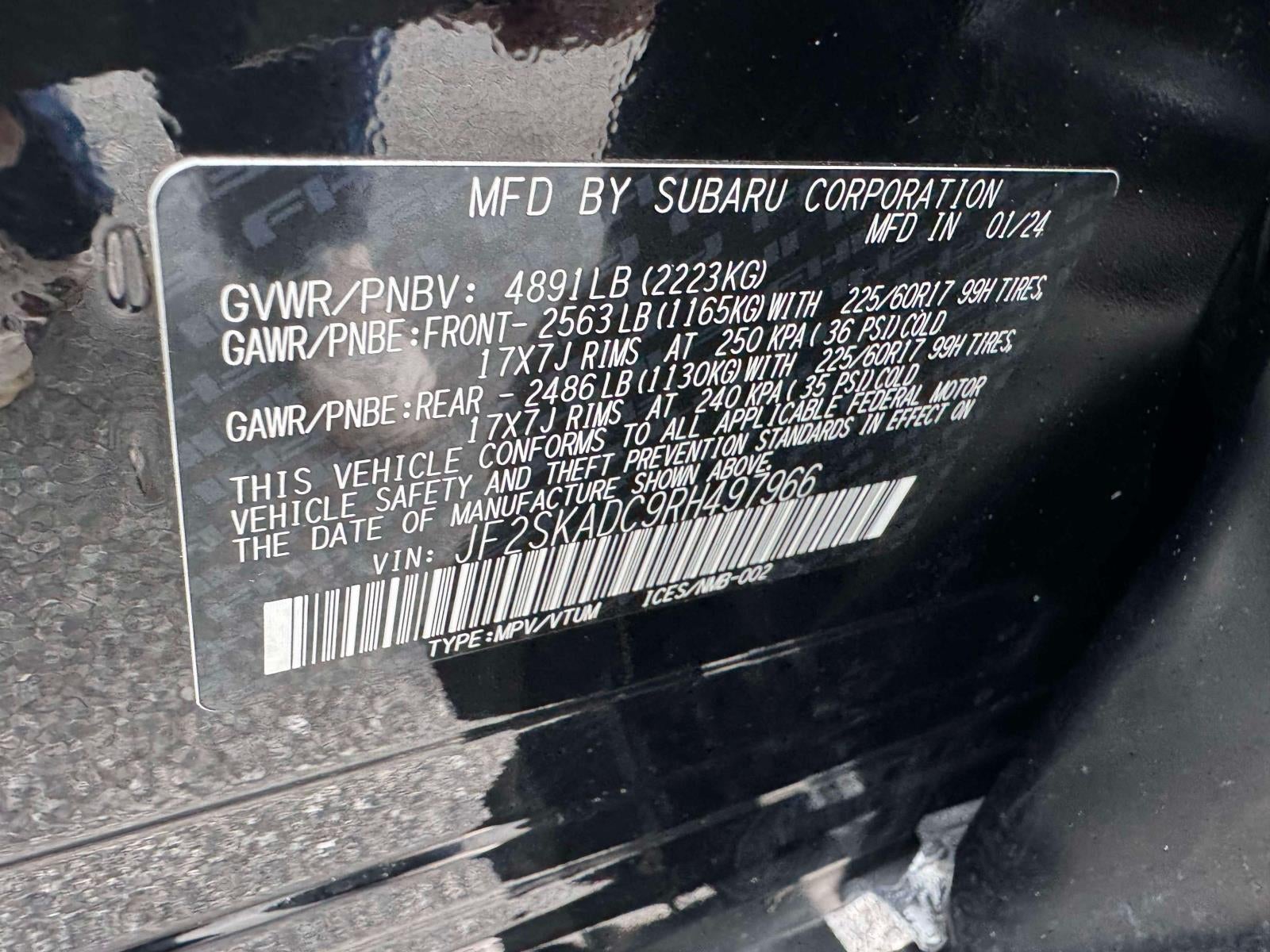 2024 Subaru Forester Premium AWD