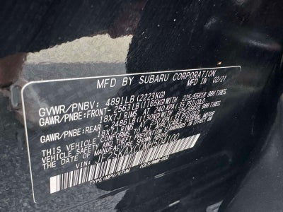 2021 Subaru Forester Touring CVT