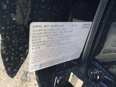 2026 Audi Q5 Premium