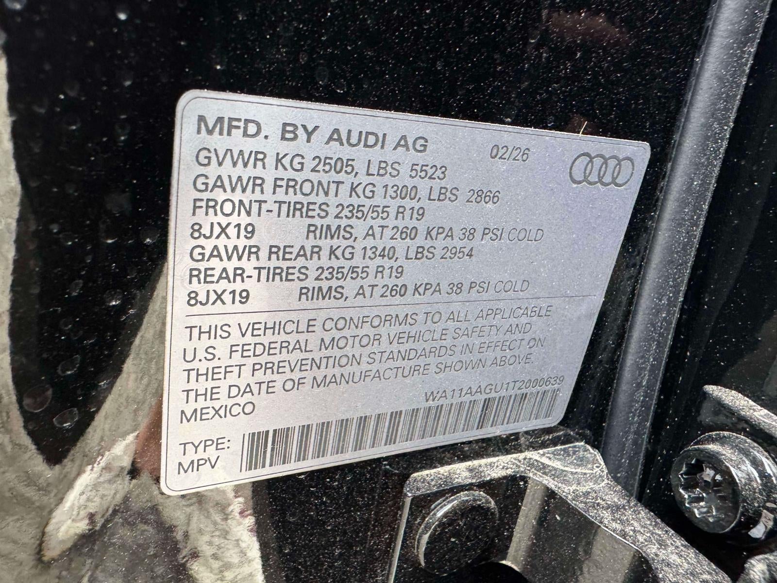 2026 Audi Q5 Premium