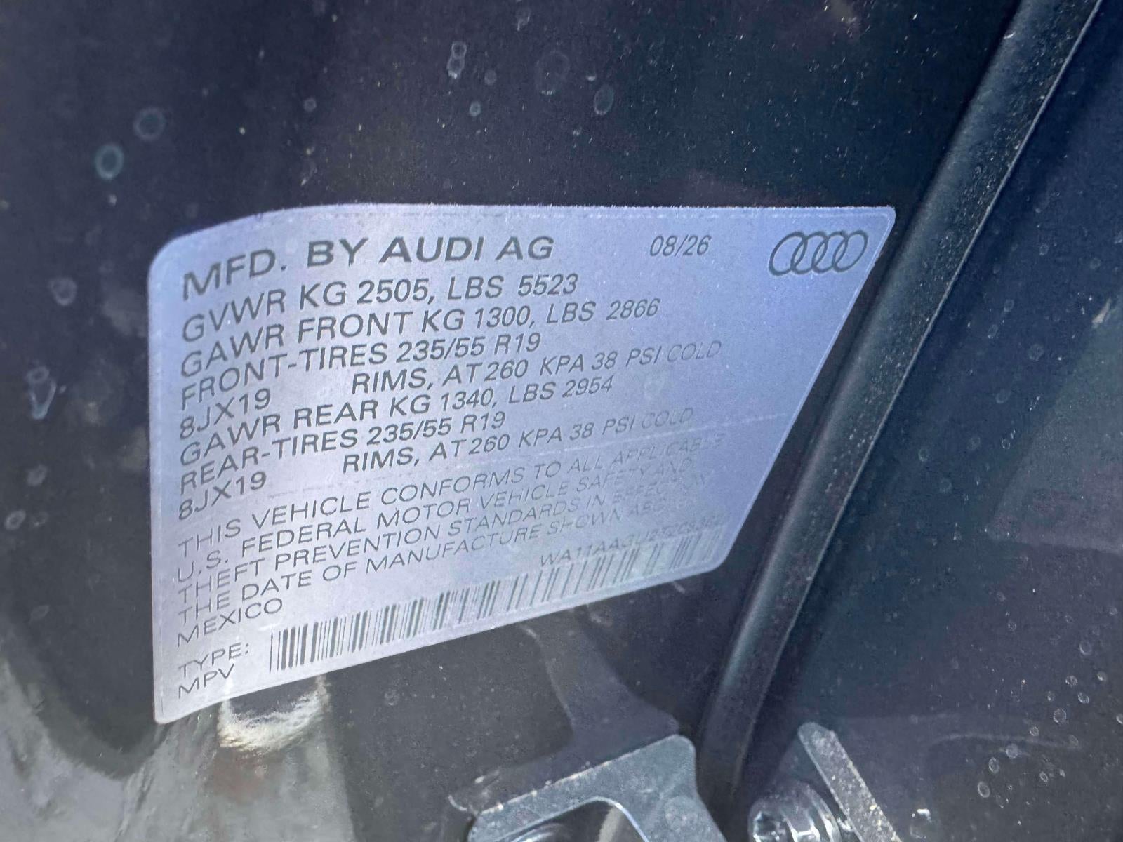 2026 Audi Q5 Premium