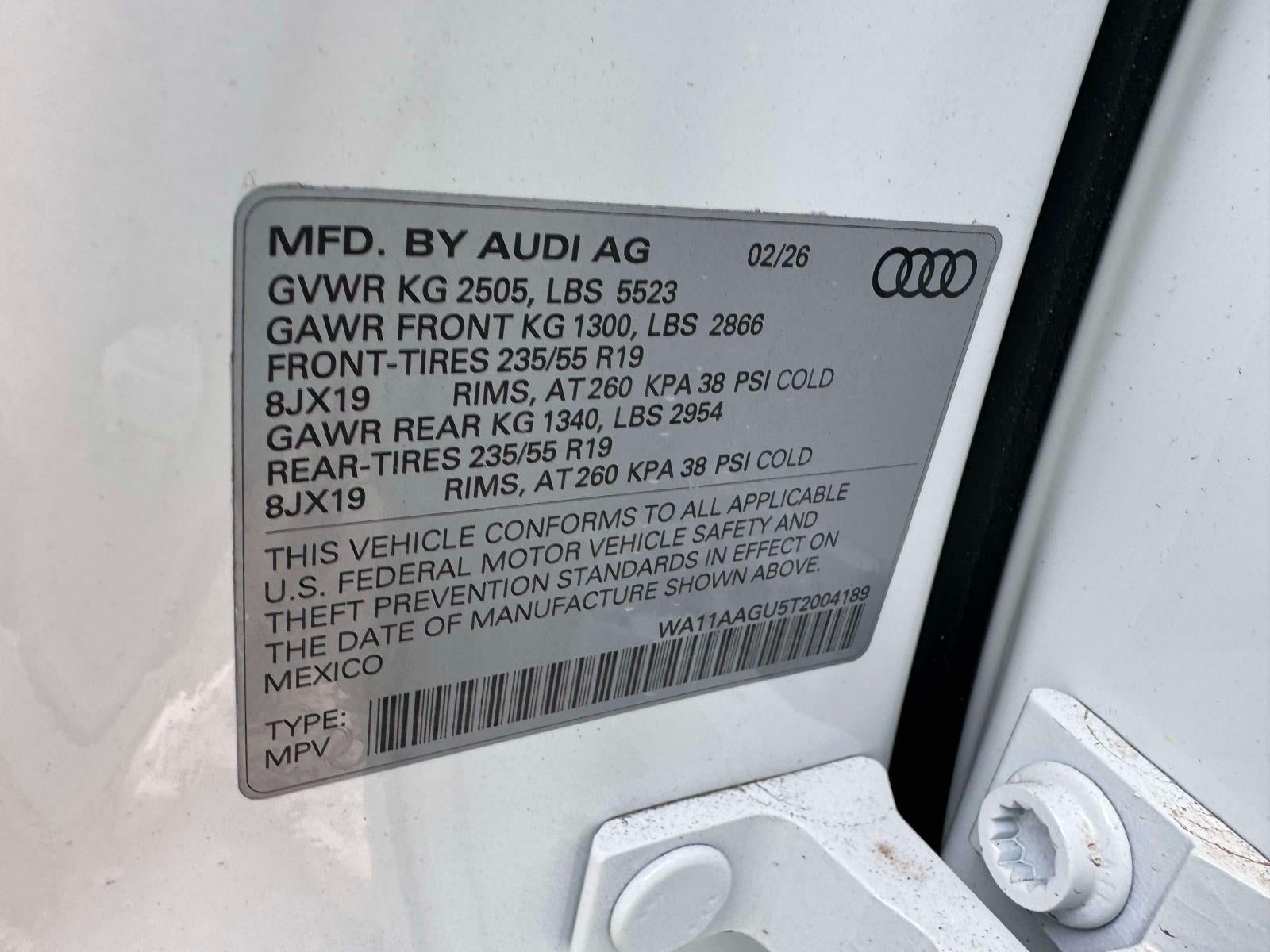 2026 Audi Q5 Premium
