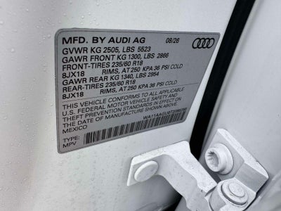 2026 Audi Q5 Premium
