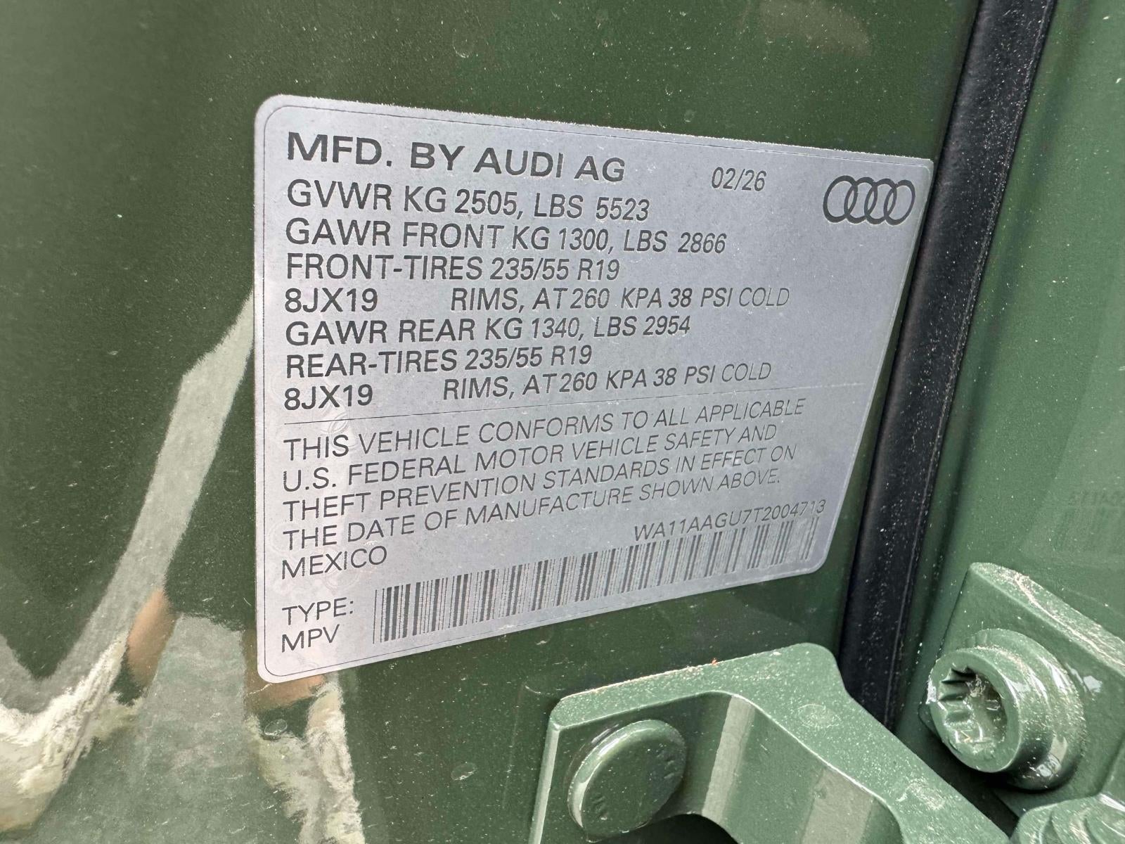 2026 Audi Q5 Premium