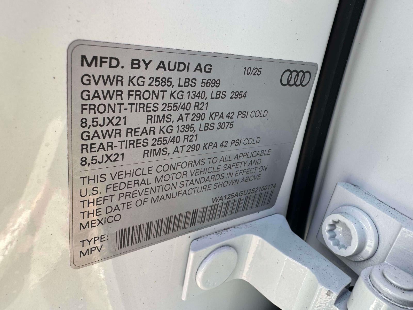 2025 Audi SQ5 3.0T Premium Plus