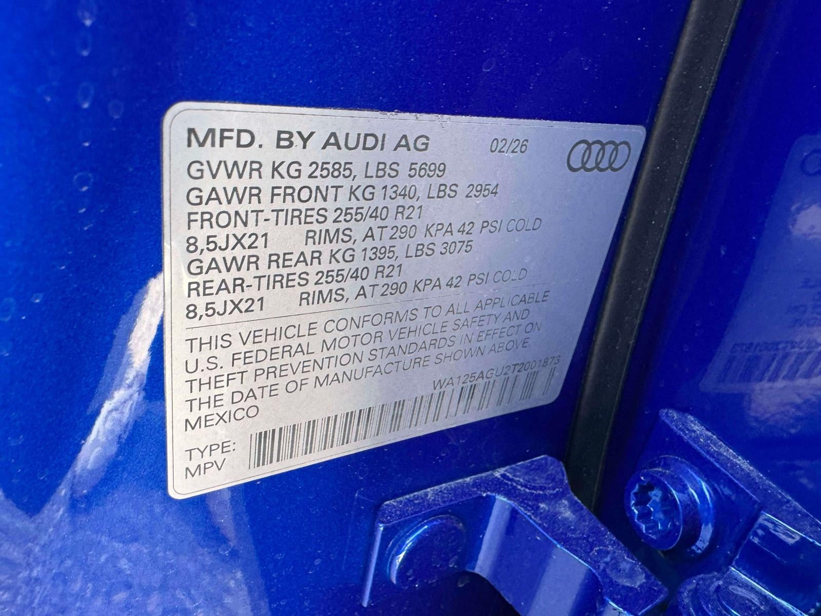 2026 Audi SQ5 Premium Plus